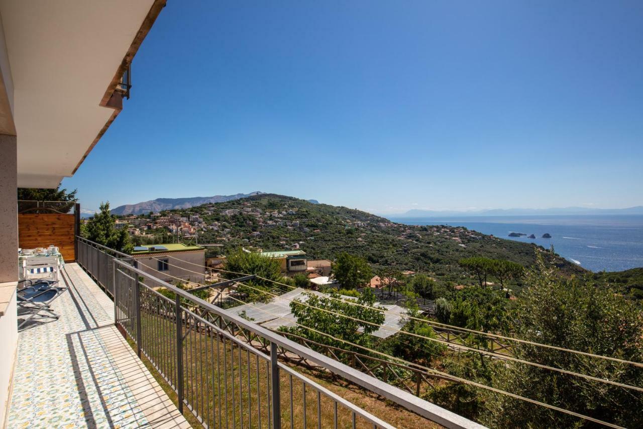Geca'S House - Panoramic Sea View Studio Massa Lubrense Extérieur photo