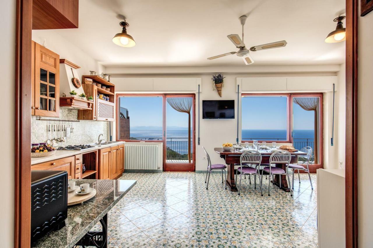 Geca'S House - Panoramic Sea View Studio Massa Lubrense Extérieur photo